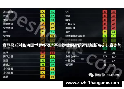 维尼修斯对阵法国世界杯预选赛关键数据背后逻辑解析决定比赛走势 维尼修斯对阵法国世界杯预选赛关键数据背后逻辑解析决定比赛走势
