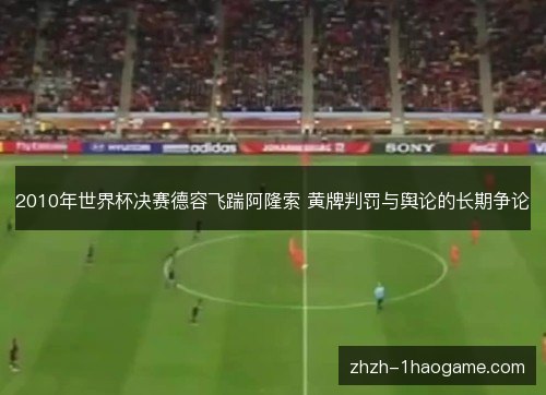 2010年世界杯决赛德容飞踹阿隆索 黄牌判罚与舆论的长期争论 2010年世界杯决赛德容飞踹阿隆索 黄牌判罚与舆论的长期争论
